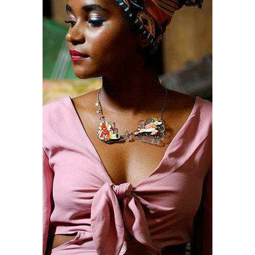 The Bullet Poodle Halloween Necklace by Laliblue | PRE-ORDER SHIPS IN 2-3 WEEKS