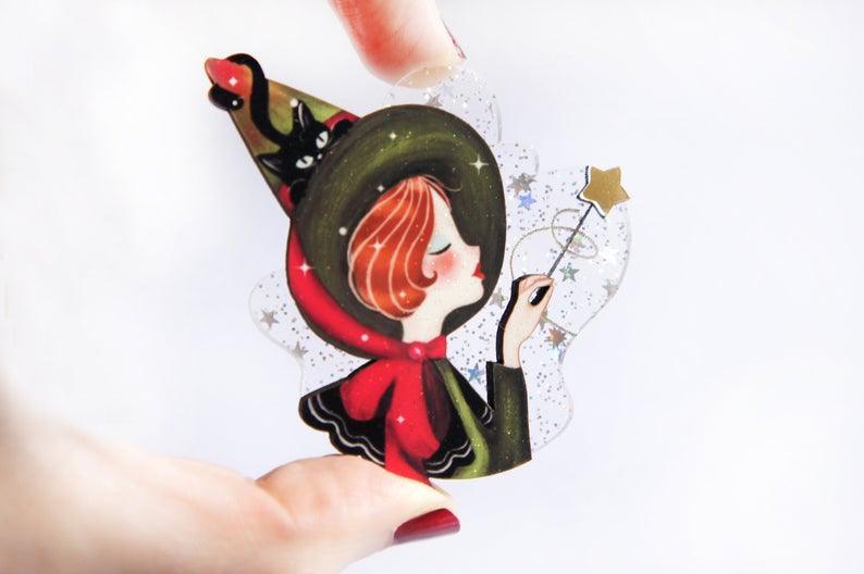 The Sorceress Brooch by Laliblue