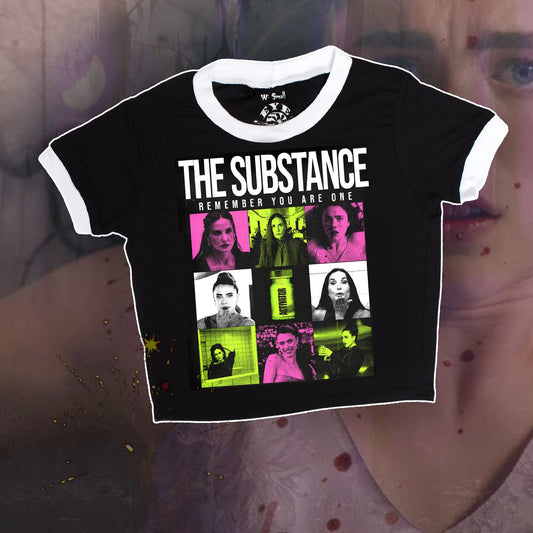 The Substance Ringer Tee (Black)