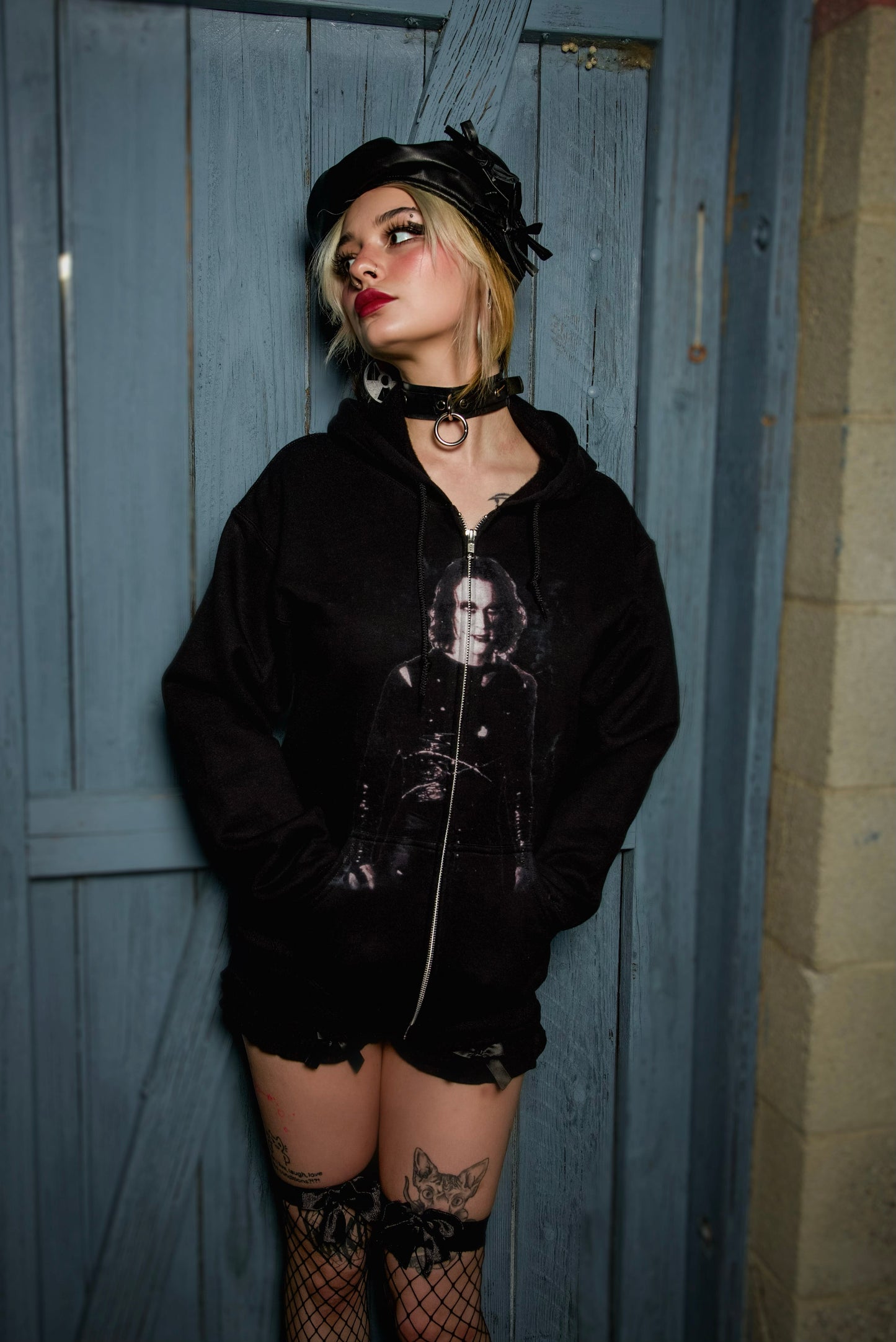 The Crow Zipped Hoodie (Unisex)