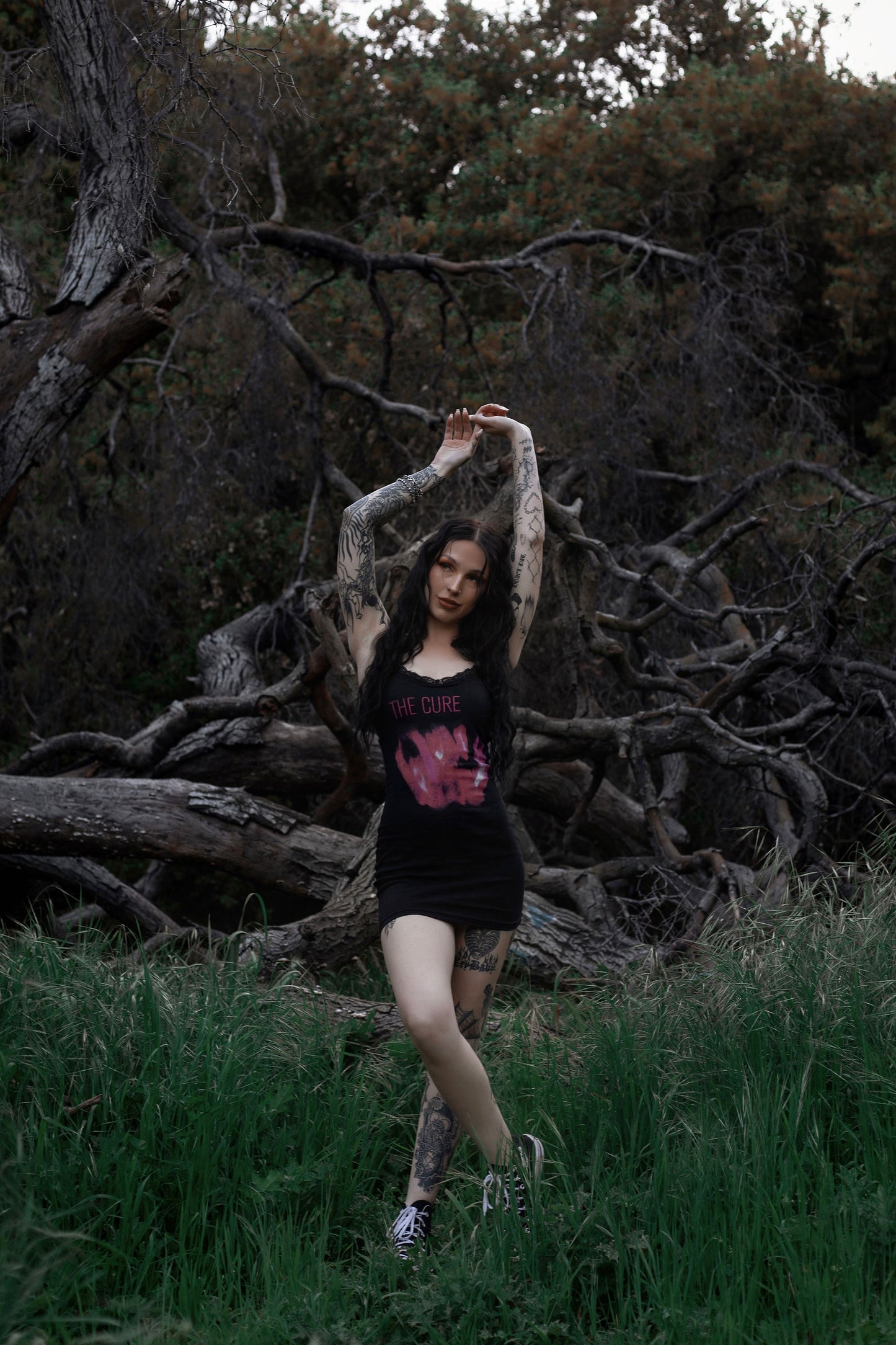 The Cure Lace Strap Dress (Pornography)