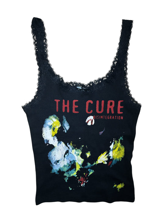 The Cure Ribbed Lace Tank (Limited edition)