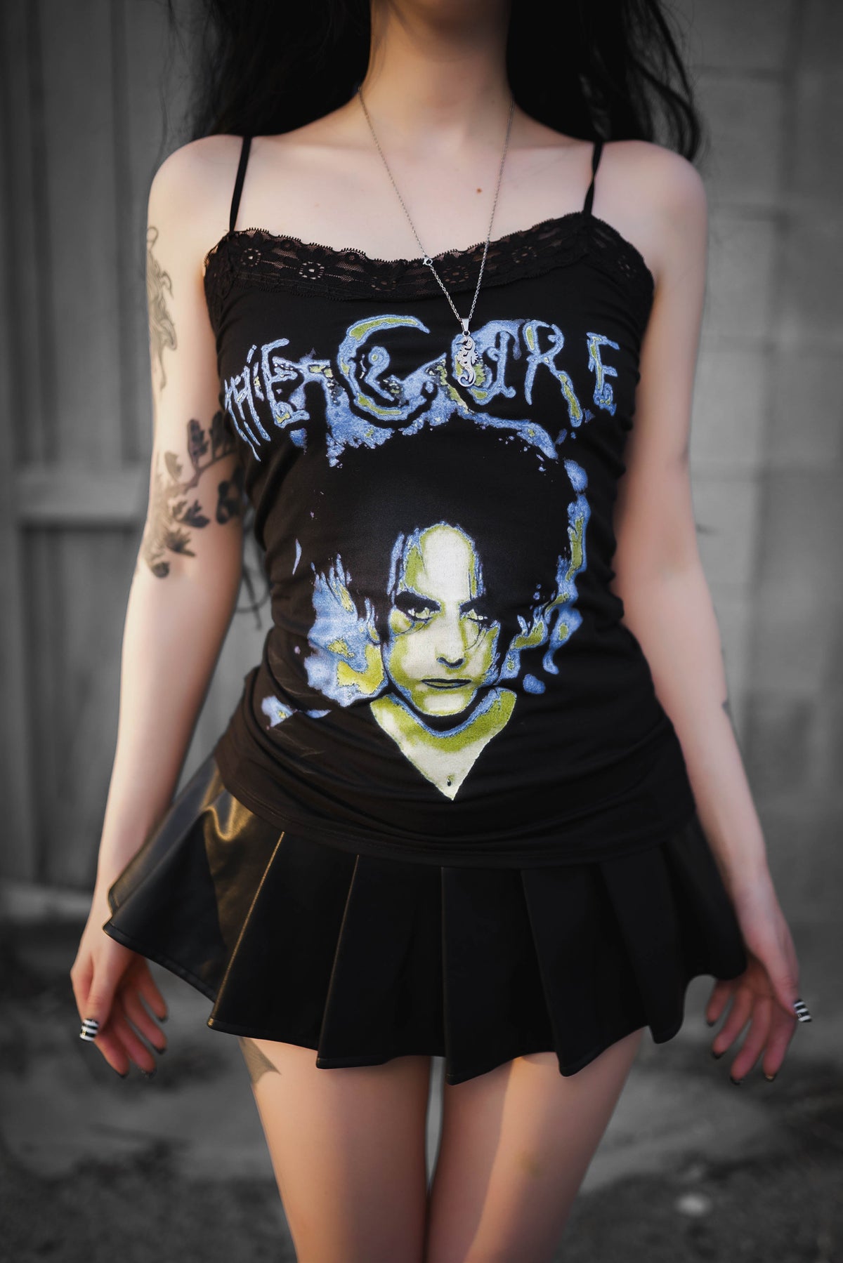 The Cure (Full length) Lace Tank