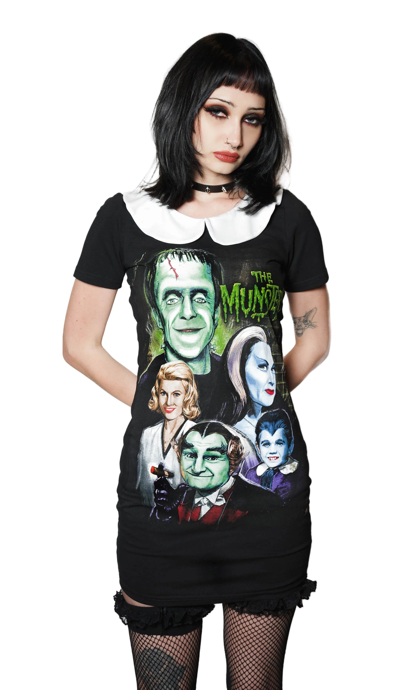 The Munsters Peter Pan Collar Dress