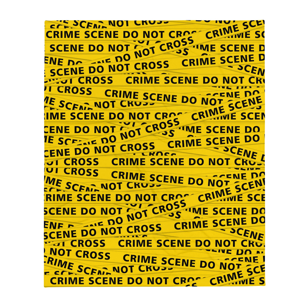 Crime Scene Throw Blanket