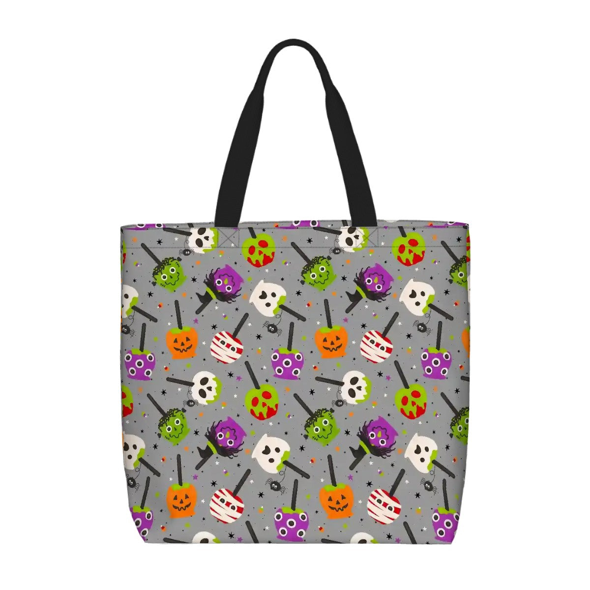 Printed Beach Bag / XL Tote Bag - candy apples