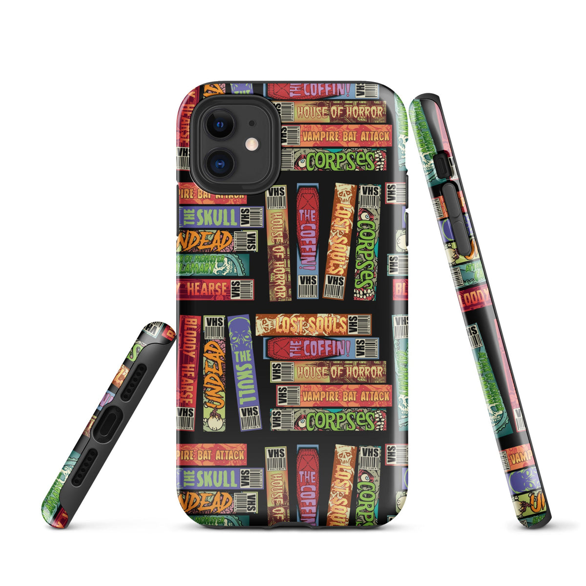 Retro Horror VHS iPhone Case