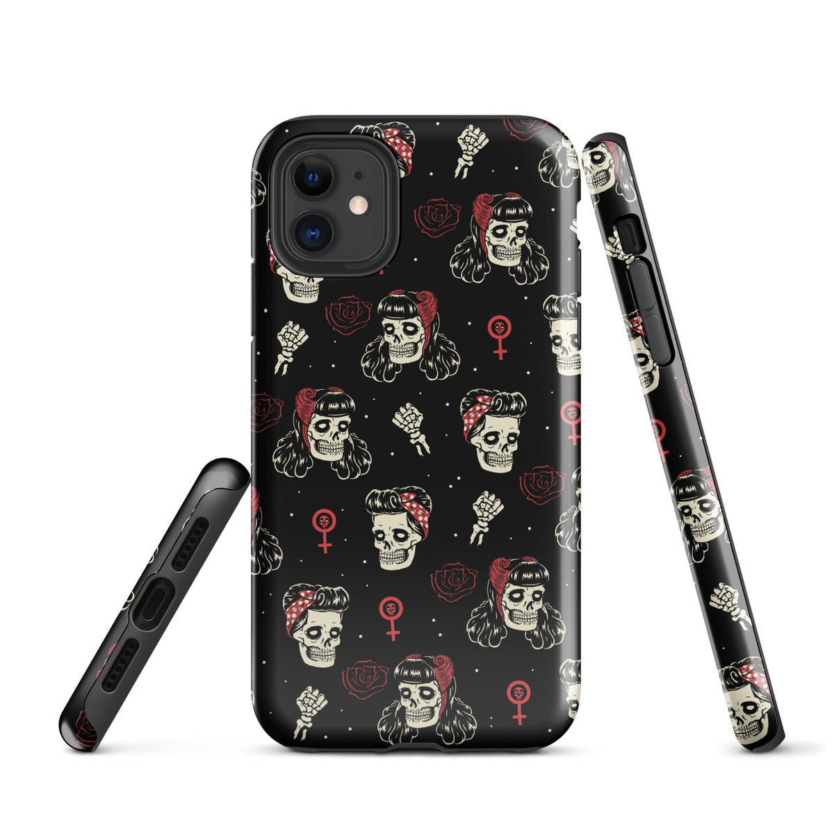 Undead Rosie Riveter iPhone Case
