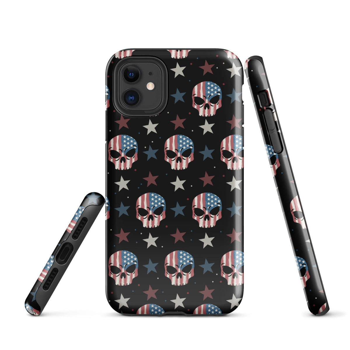 USA Skull iPhone Case