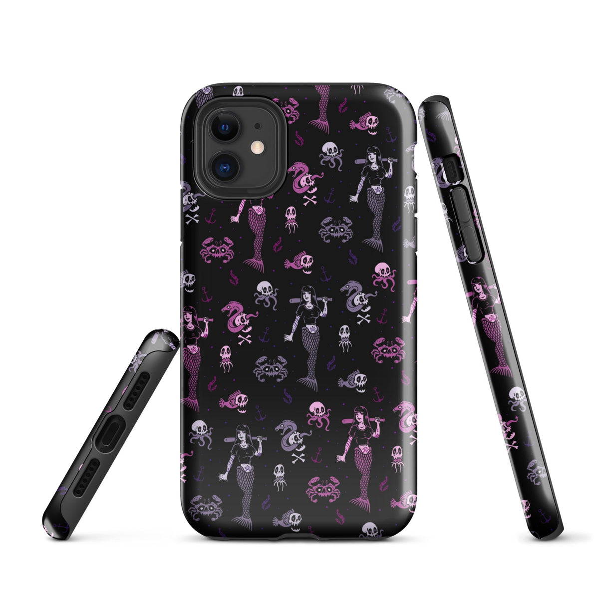 Metal Mermaid iPhone Case