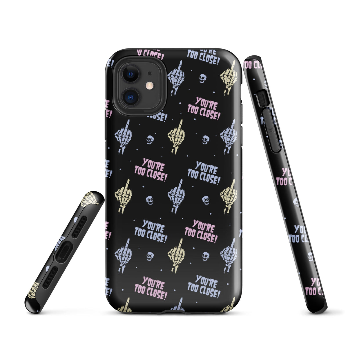 You're Too Close iPhone Case