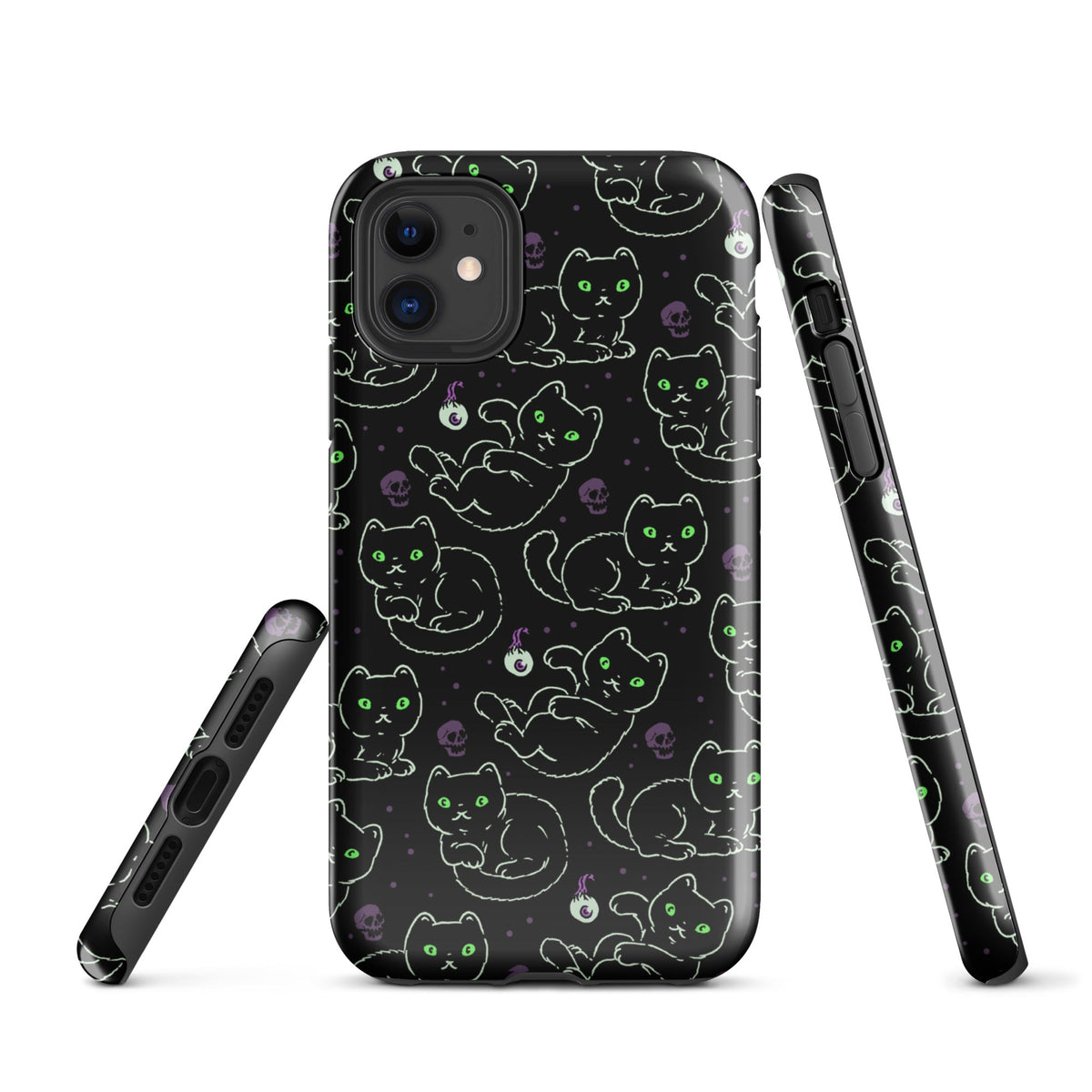 Black Cats iPhone Case