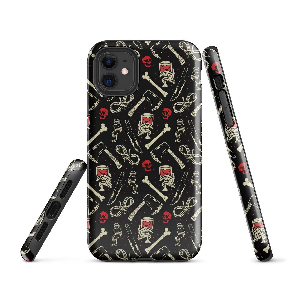 True Crime And Wine iPhone Case