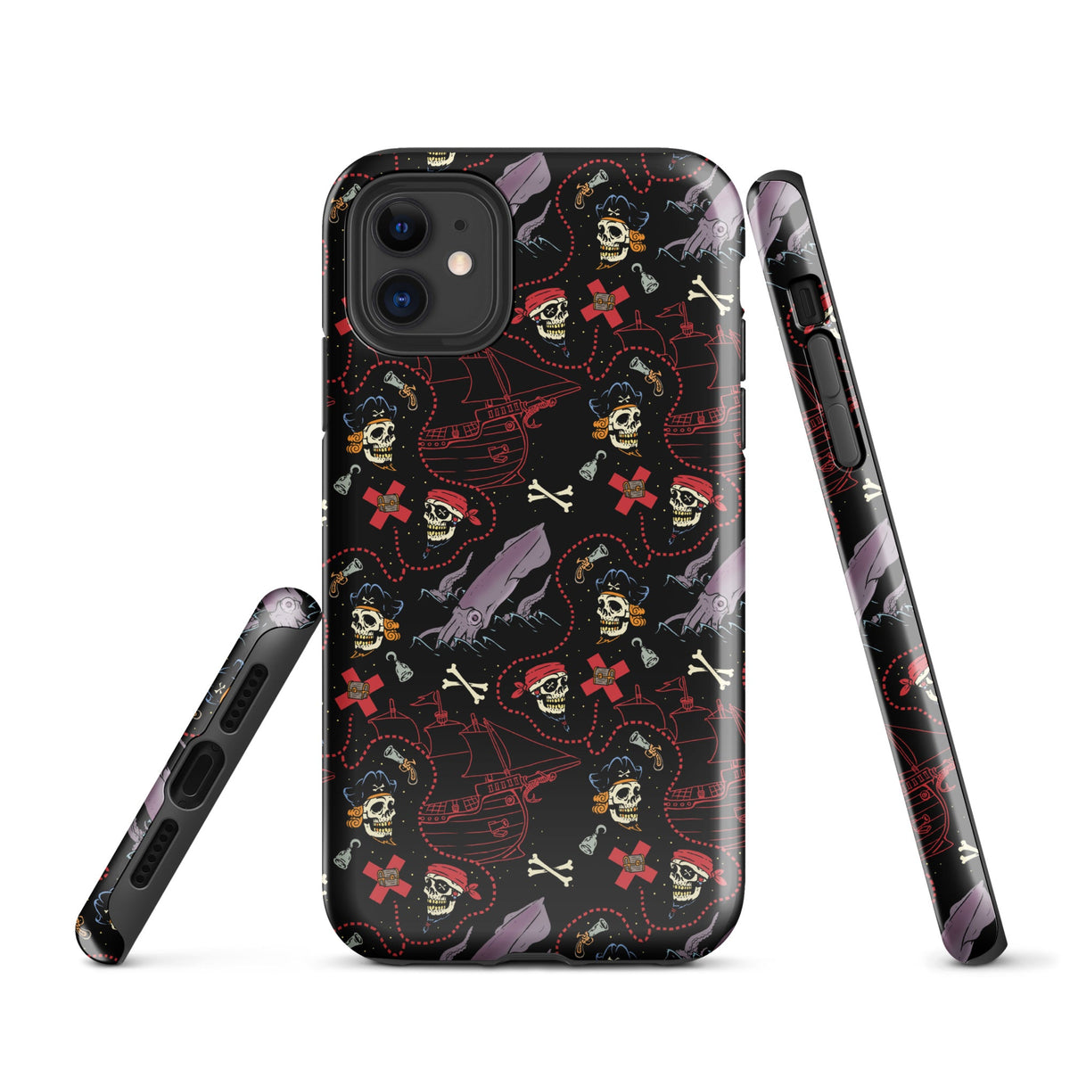 Pirate Skulls iPhone Case