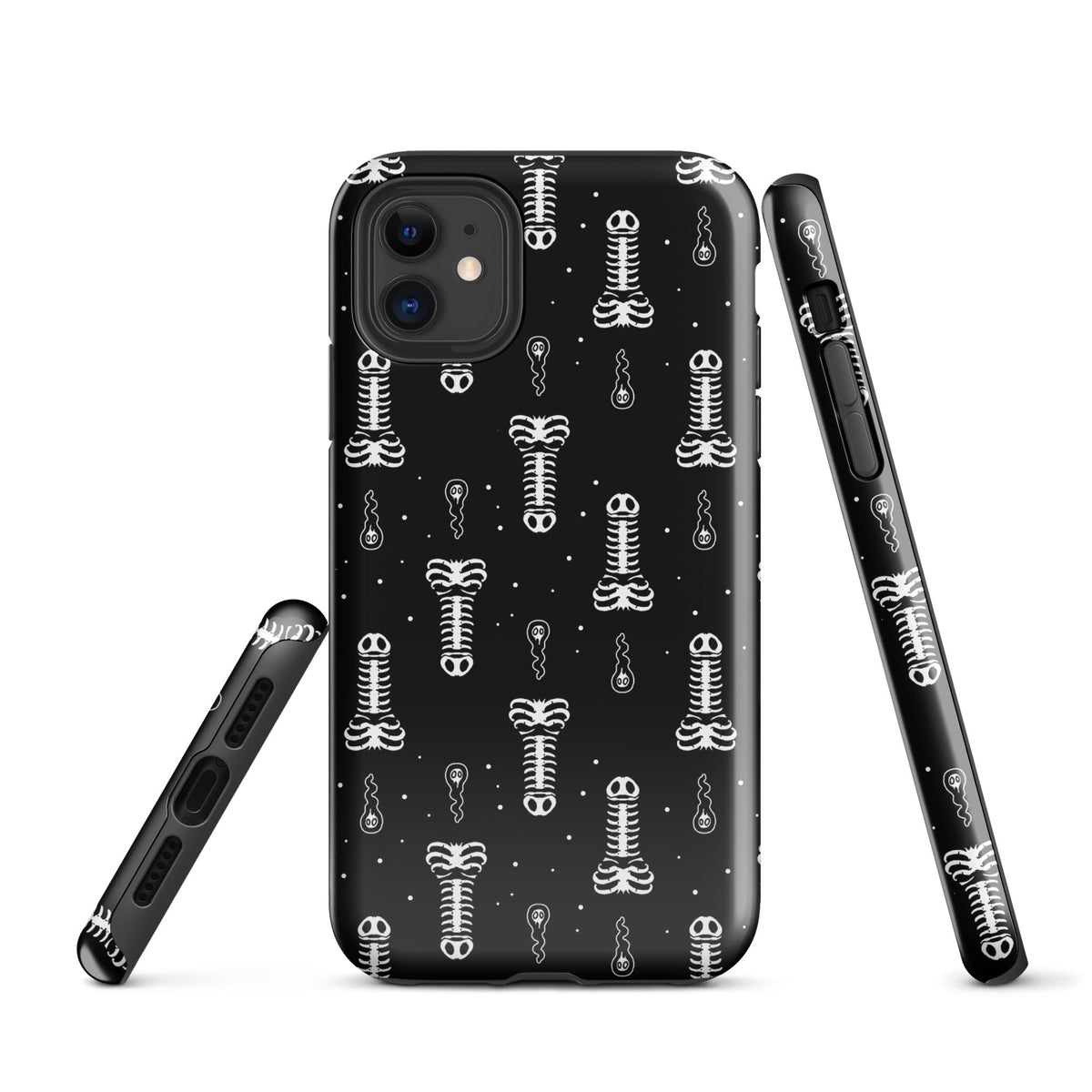 Skeleton Penis Boner iPhone Case