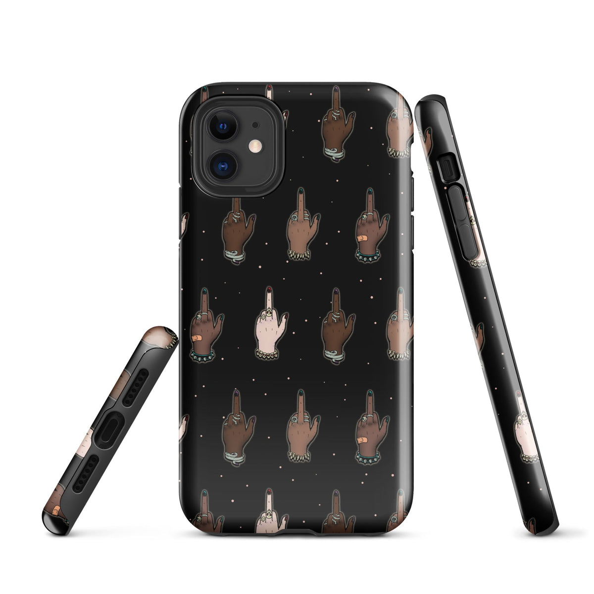 Fuck Racism iPhone Case