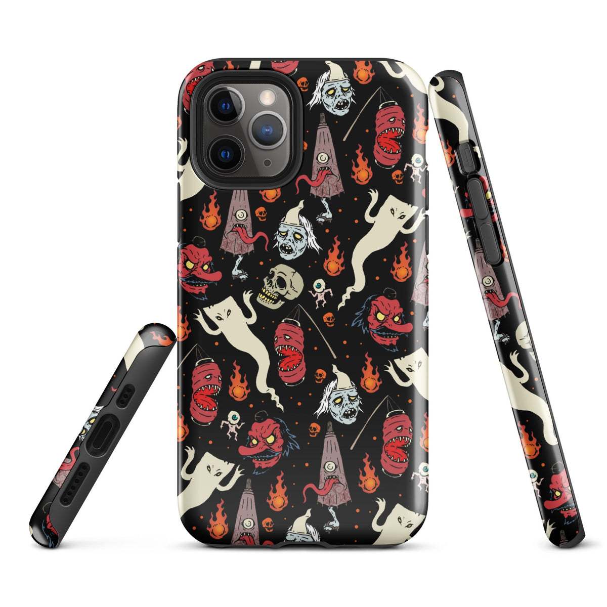 Japanese Demons iPhone Case