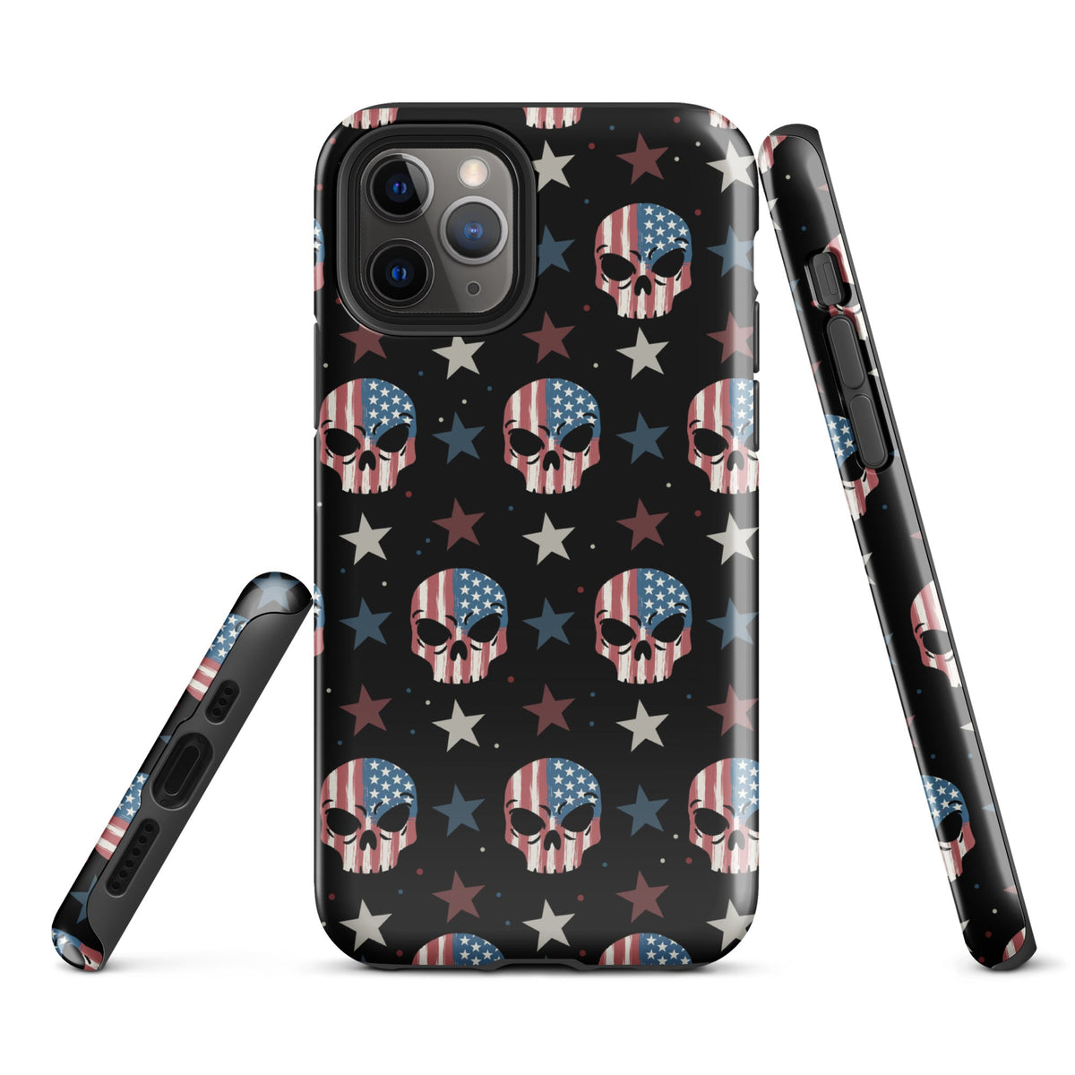 USA Skull iPhone Case