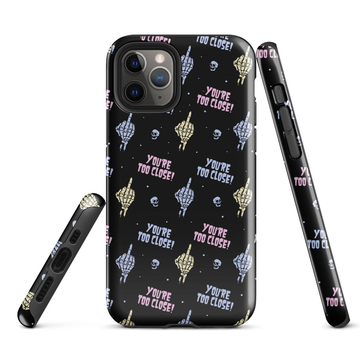 You're Too Close iPhone Case