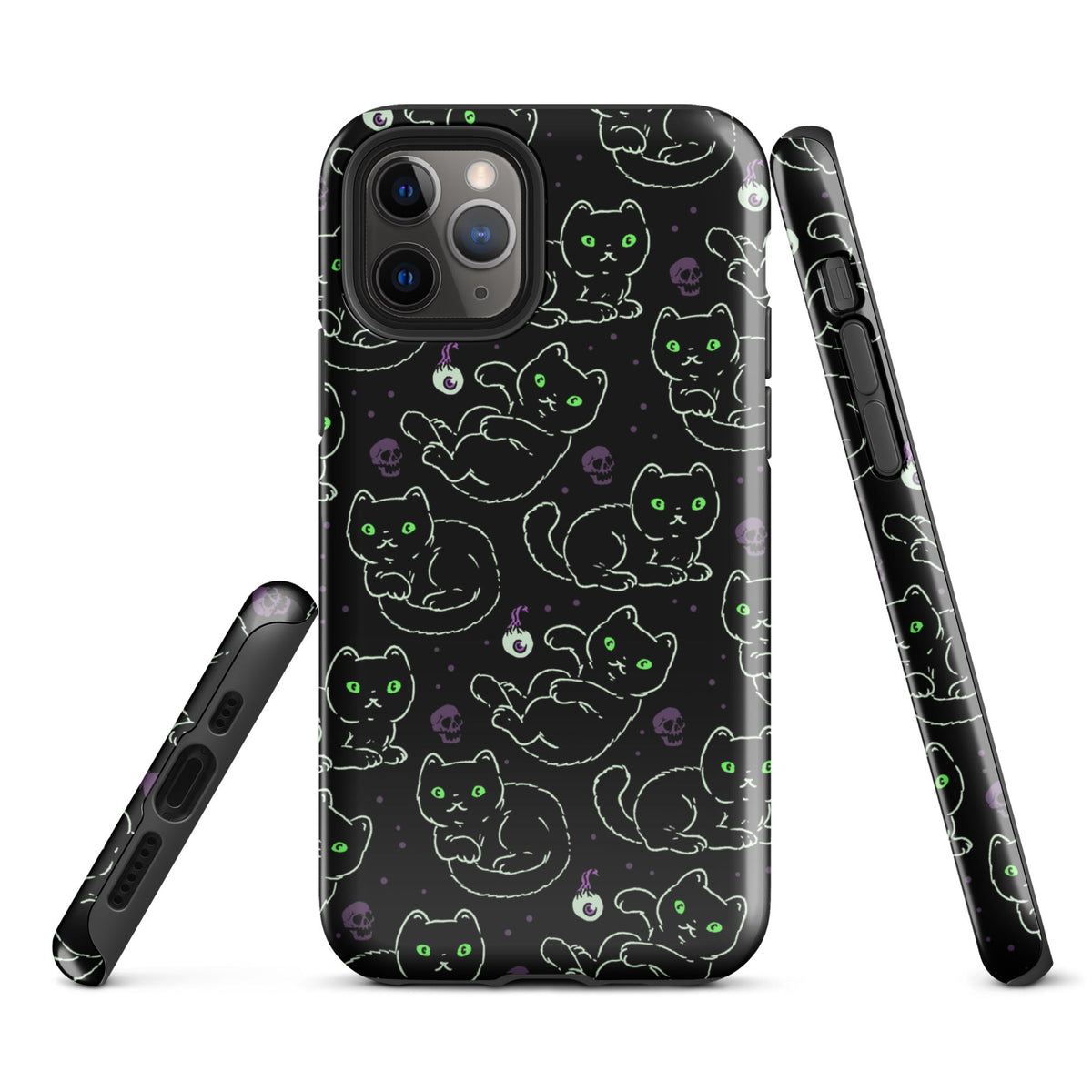 Black Cats iPhone Case