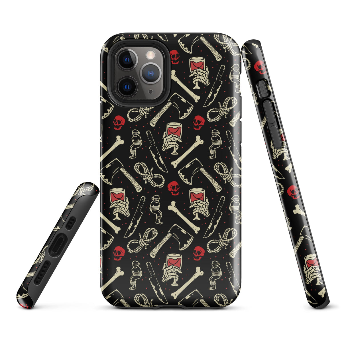 True Crime And Wine iPhone Case