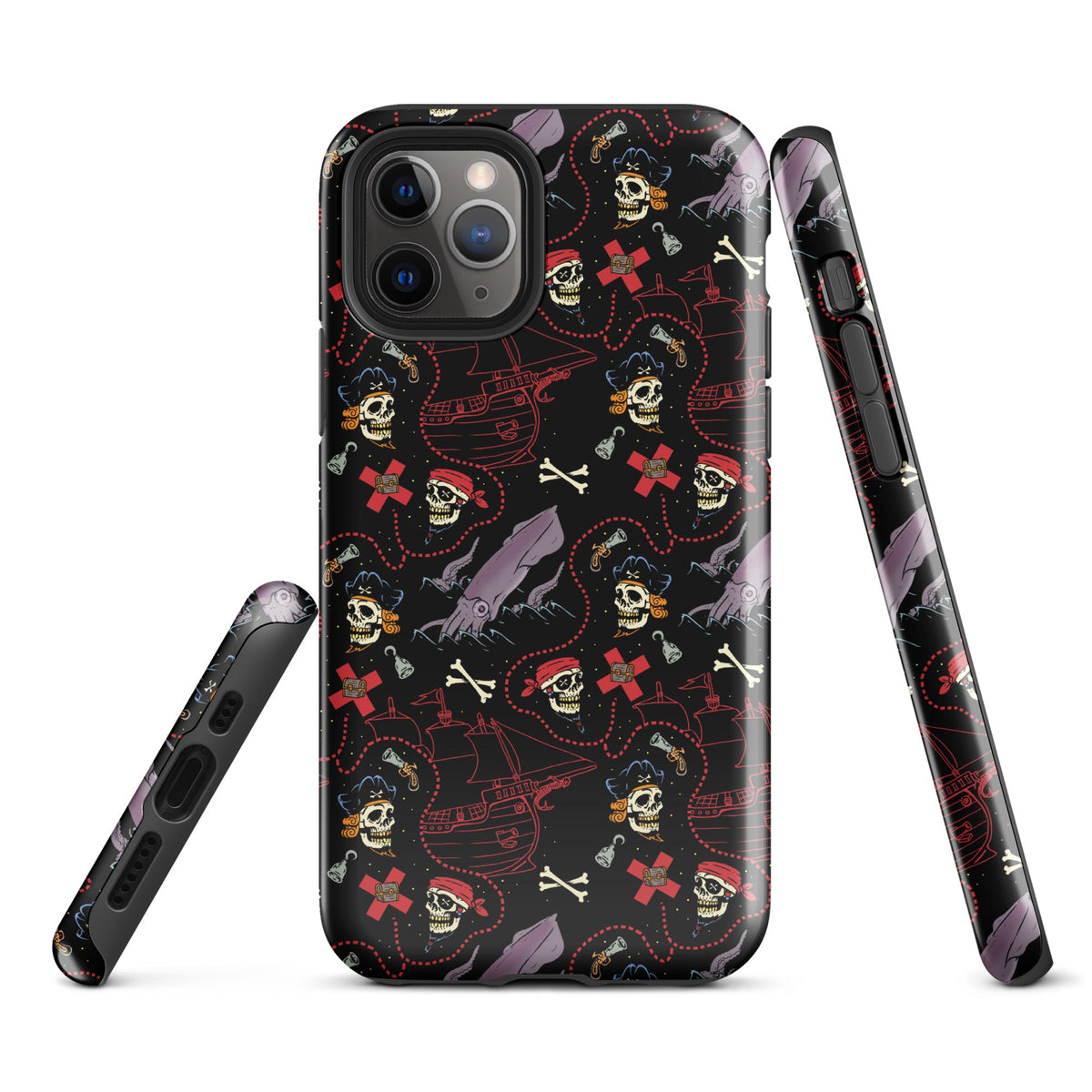 Pirate Skulls iPhone Case