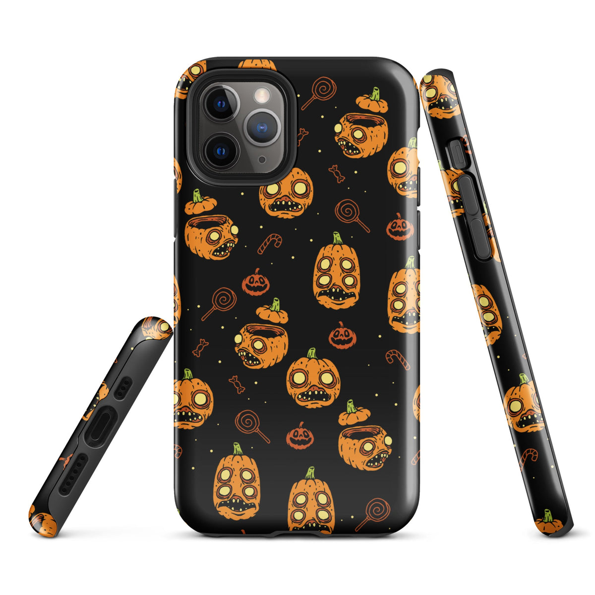 Zombie Pumpkins iPhone Case