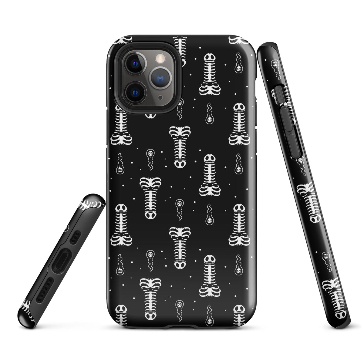 Skeleton Penis Boner iPhone Case