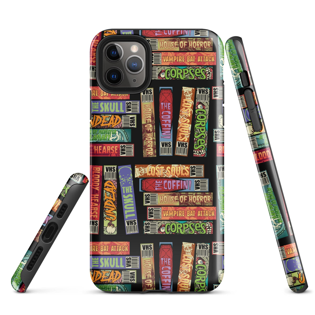 Retro Horror VHS iPhone Case
