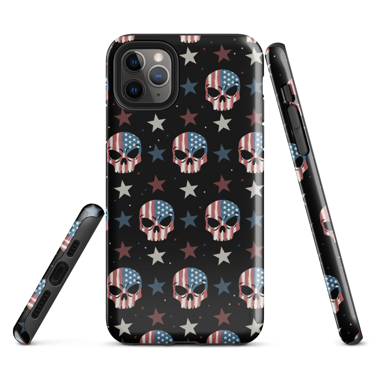 USA Skull iPhone Case