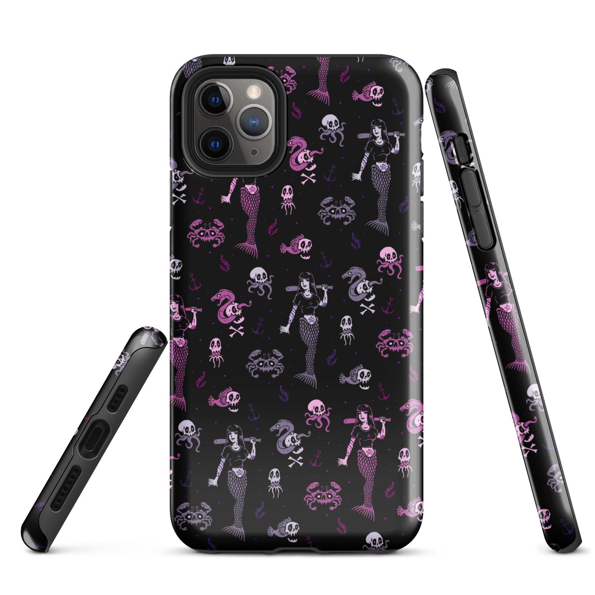 Metal Mermaid iPhone Case