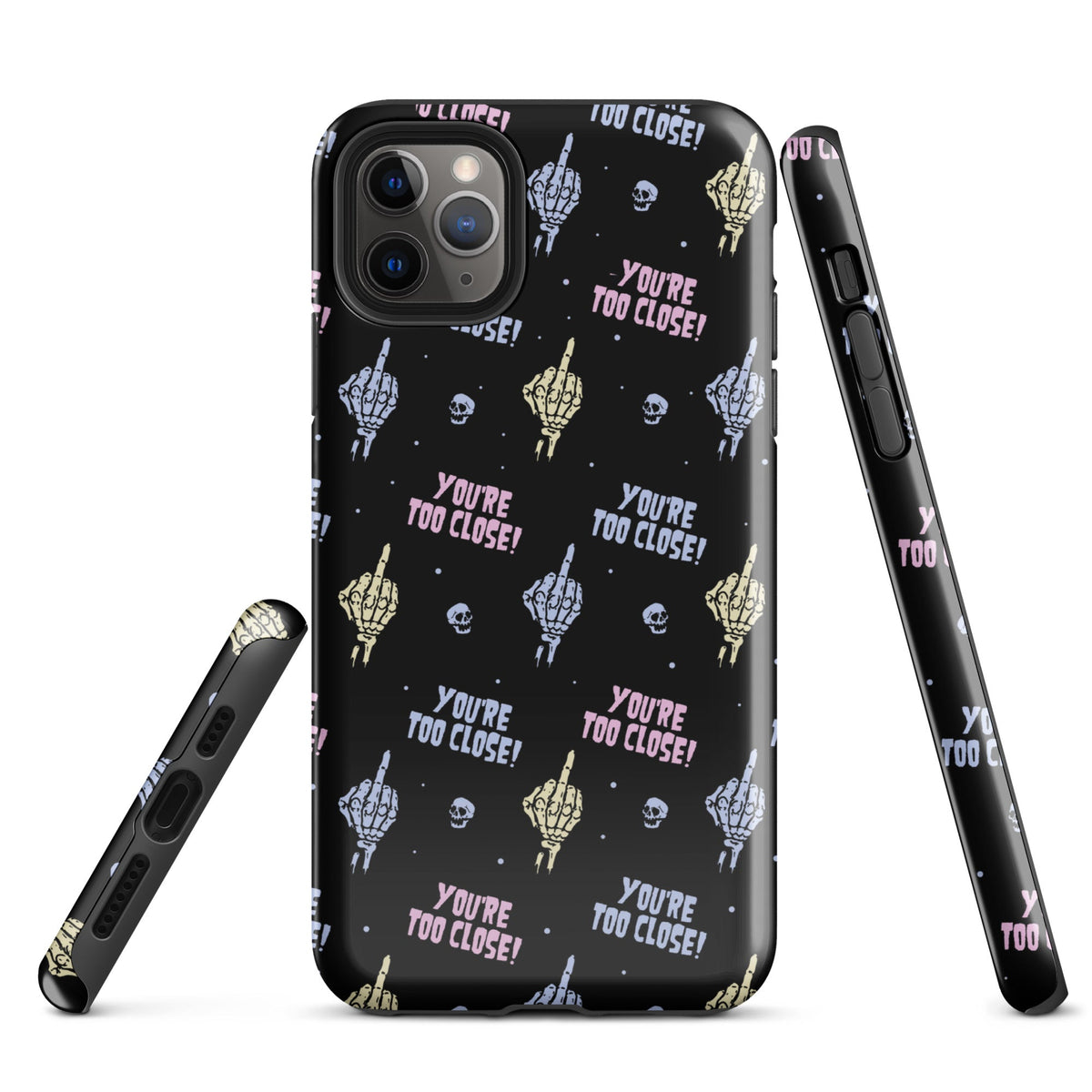 You're Too Close iPhone Case