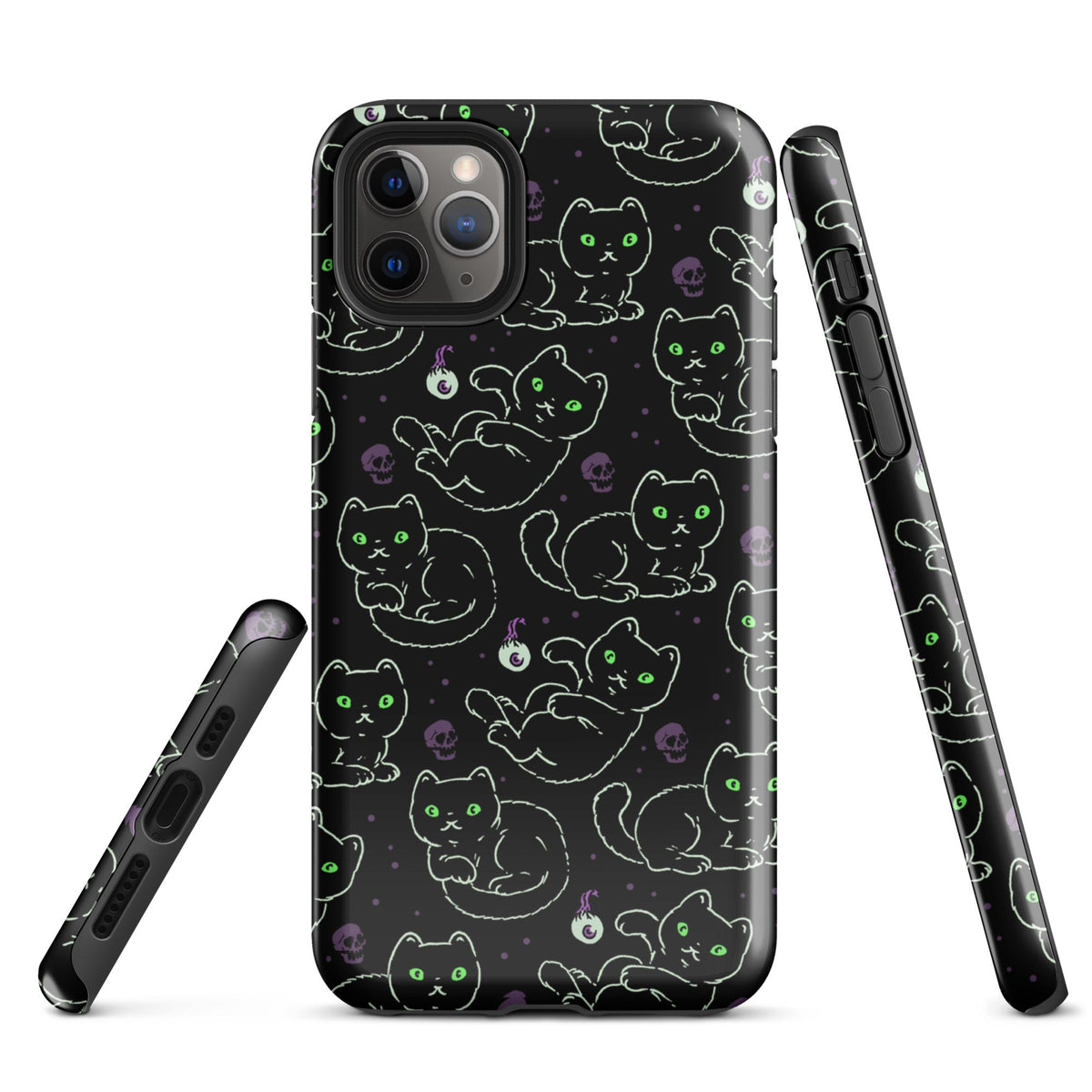 Black Cats iPhone Case