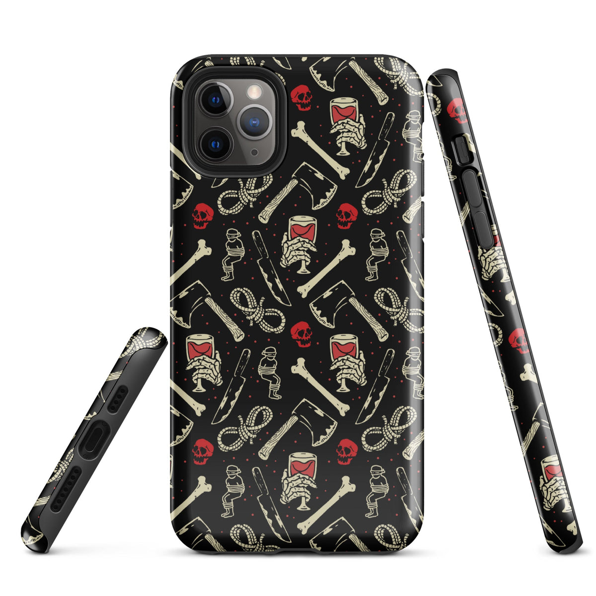 True Crime And Wine iPhone Case