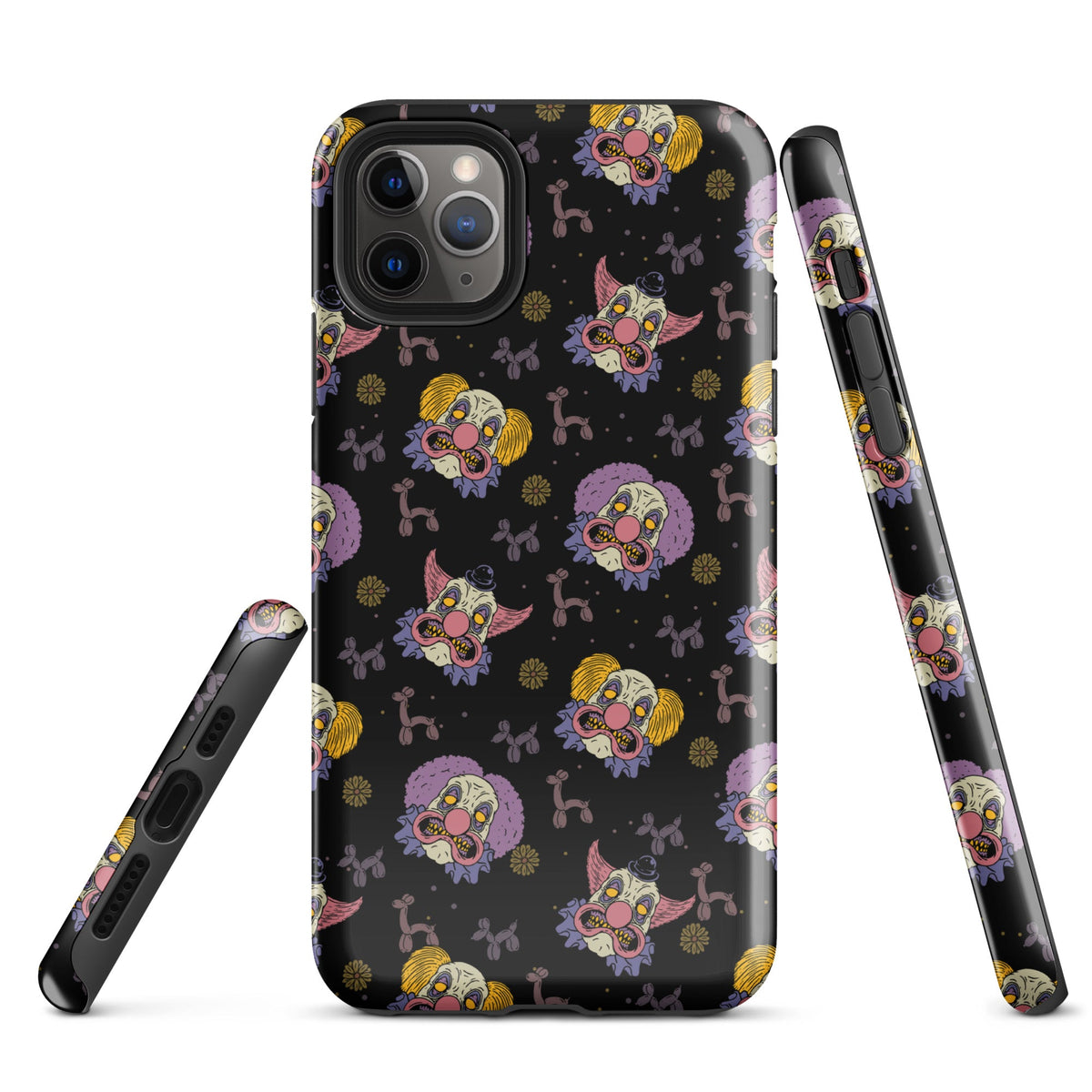 Spooky Clowns Circus iPhone Case
