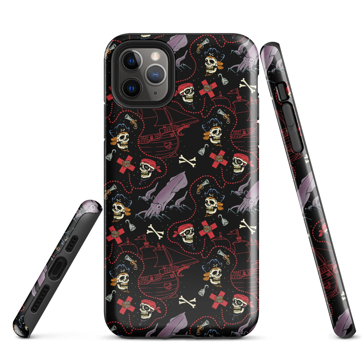 Pirate Skulls iPhone Case