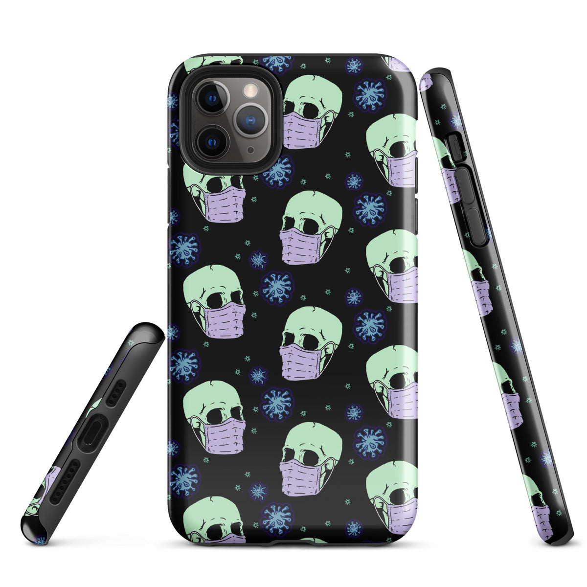 Virus Skull iPhone Case