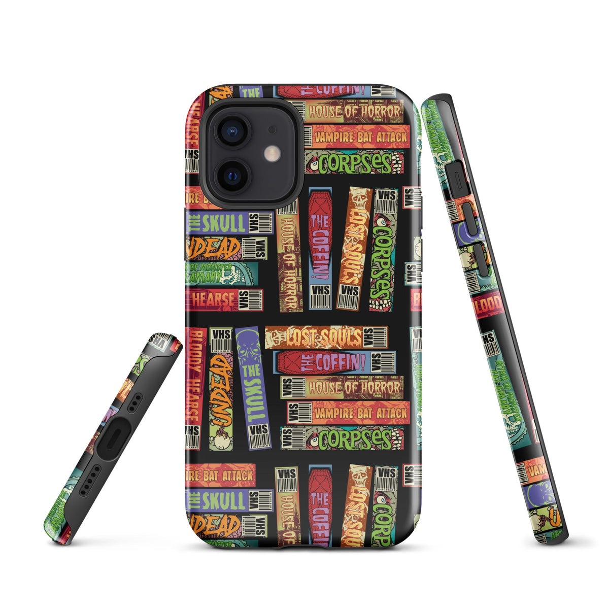 Retro Horror VHS iPhone Case