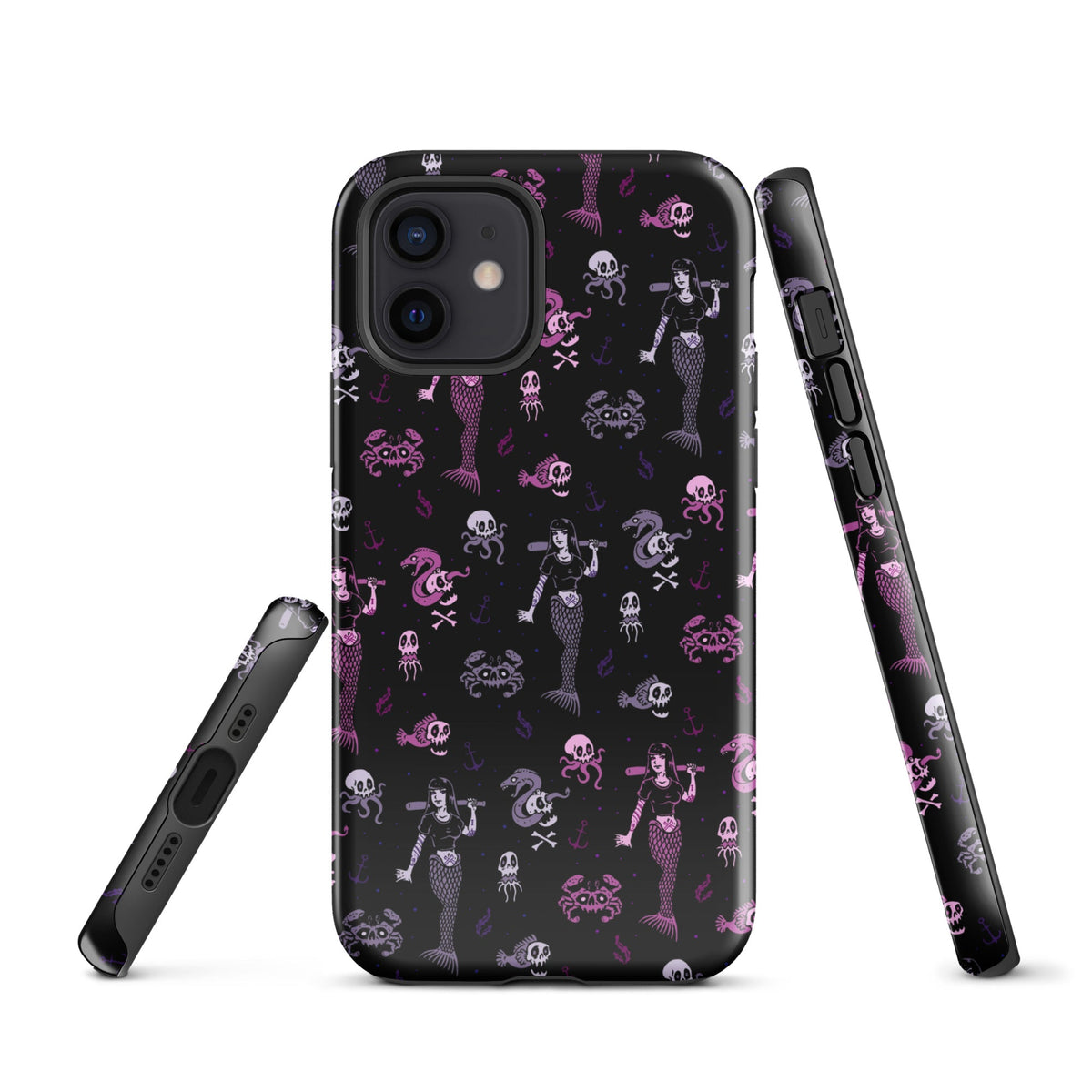 Metal Mermaid iPhone Case