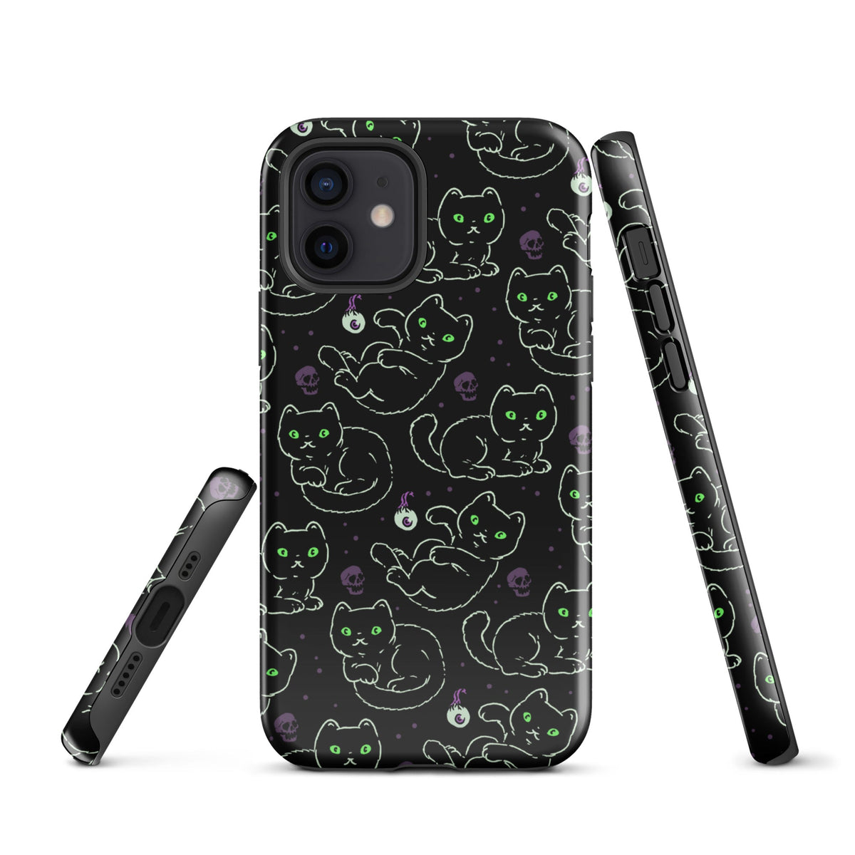 Black Cats iPhone Case