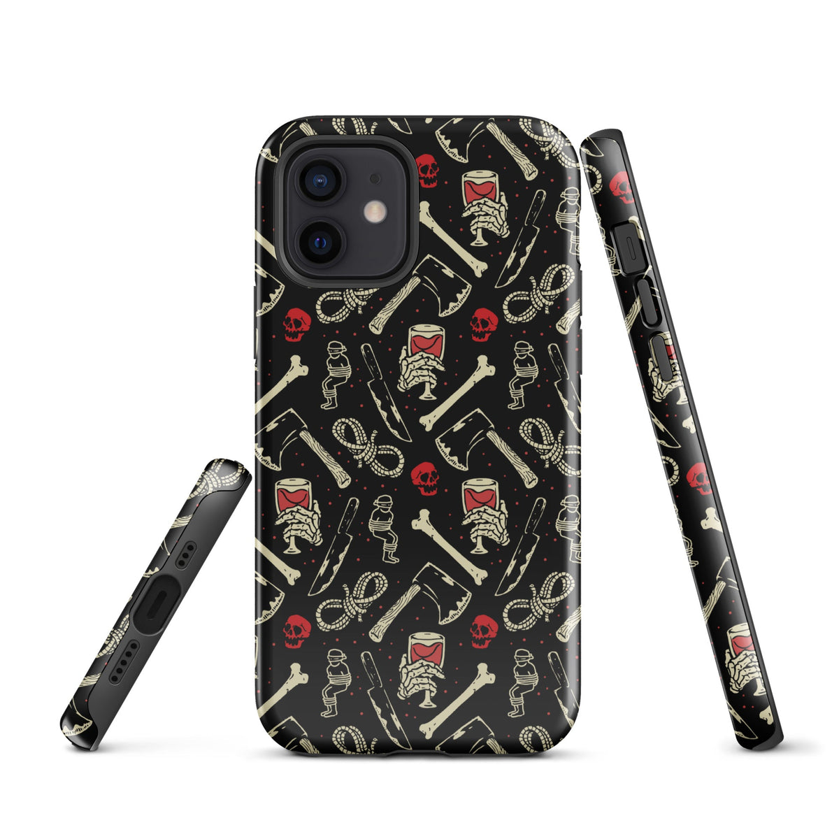 True Crime And Wine iPhone Case