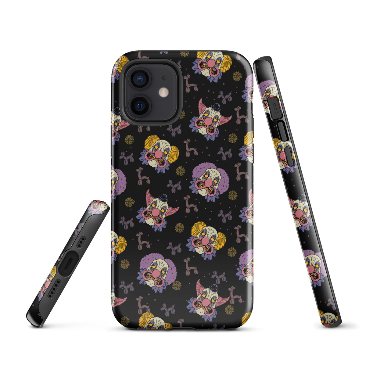 Spooky Clowns Circus iPhone Case