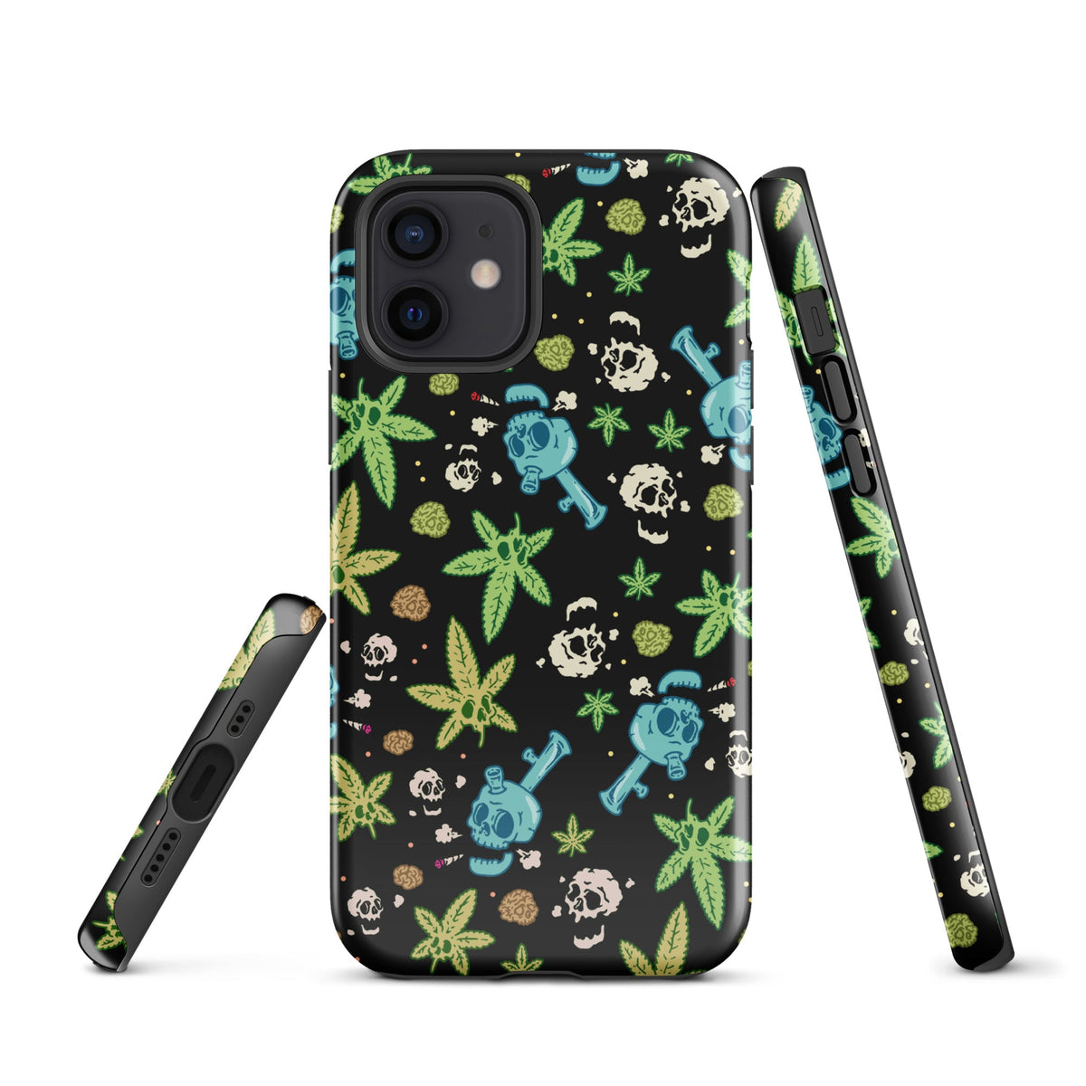 Weed And Skulls iPhone Case