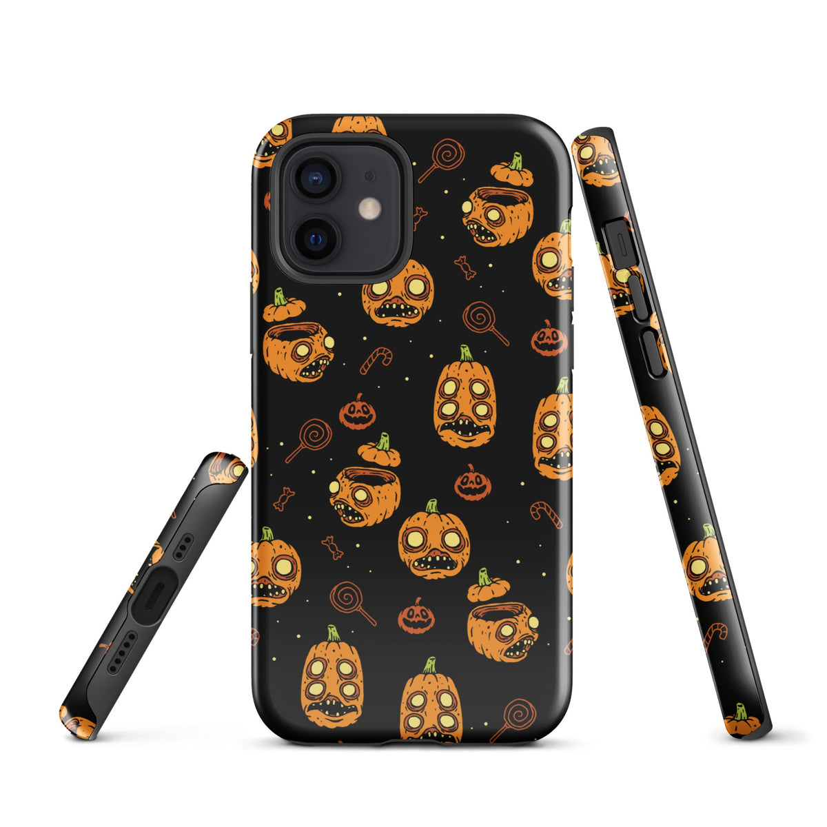Zombie Pumpkins iPhone Case