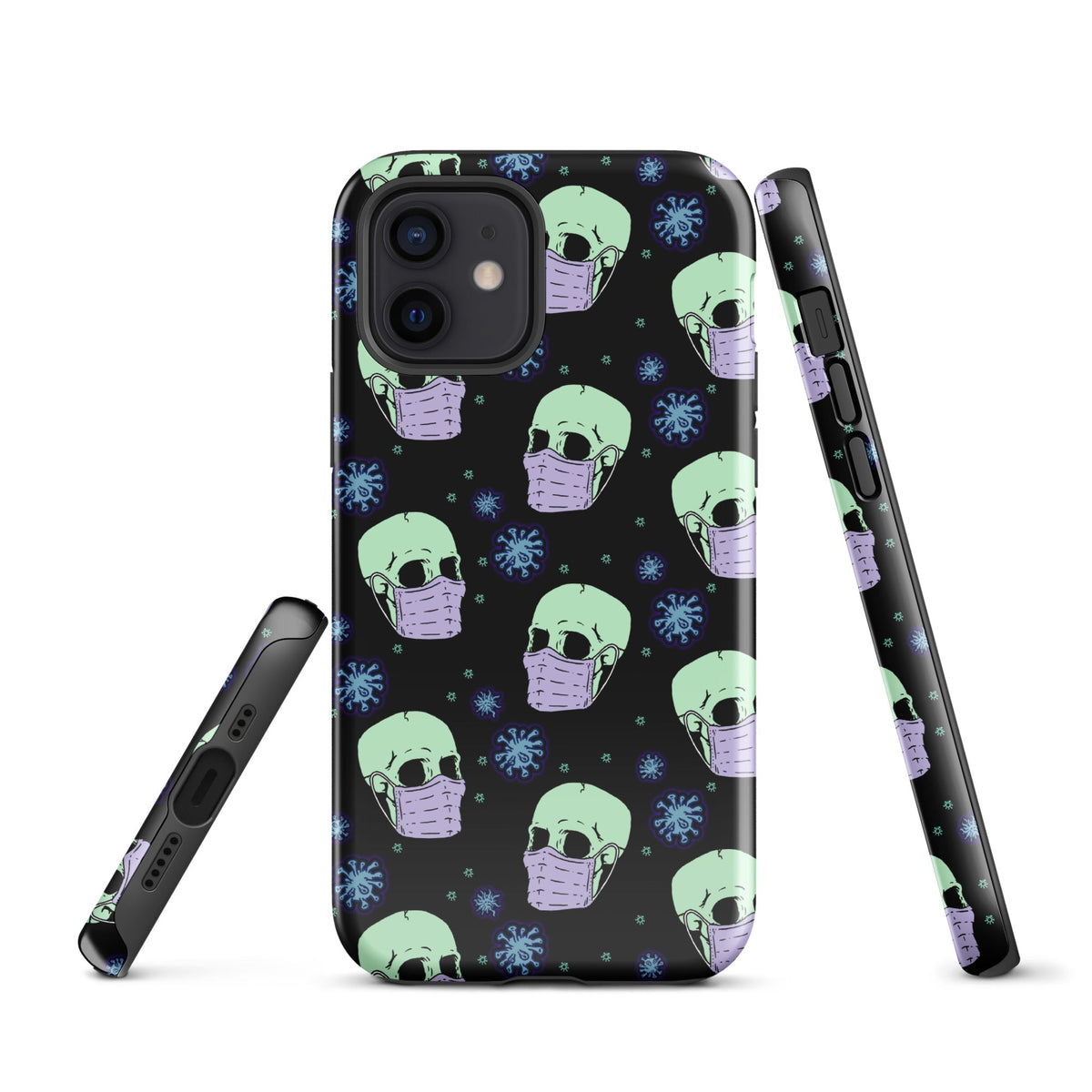 Virus Skull iPhone Case