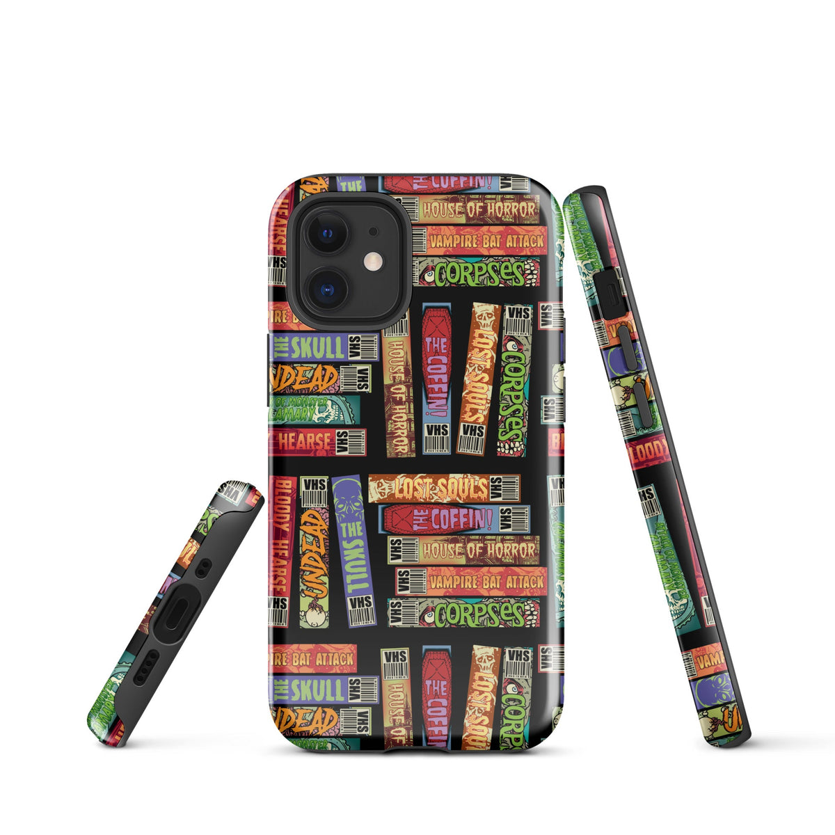 Retro Horror VHS iPhone Case