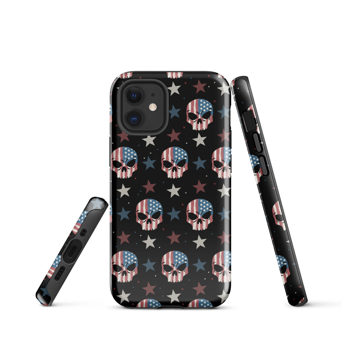 USA Skull iPhone Case