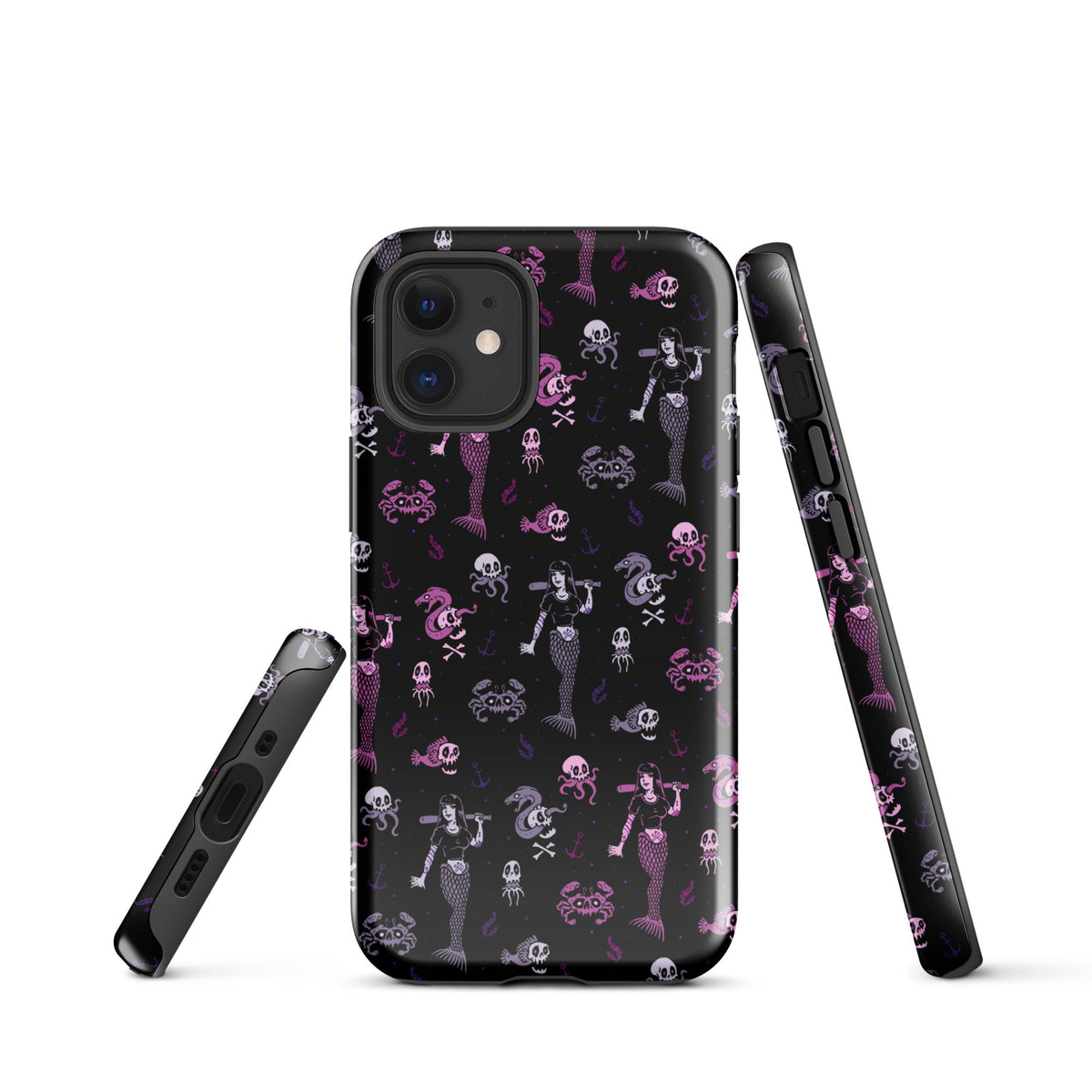 Metal Mermaid iPhone Case