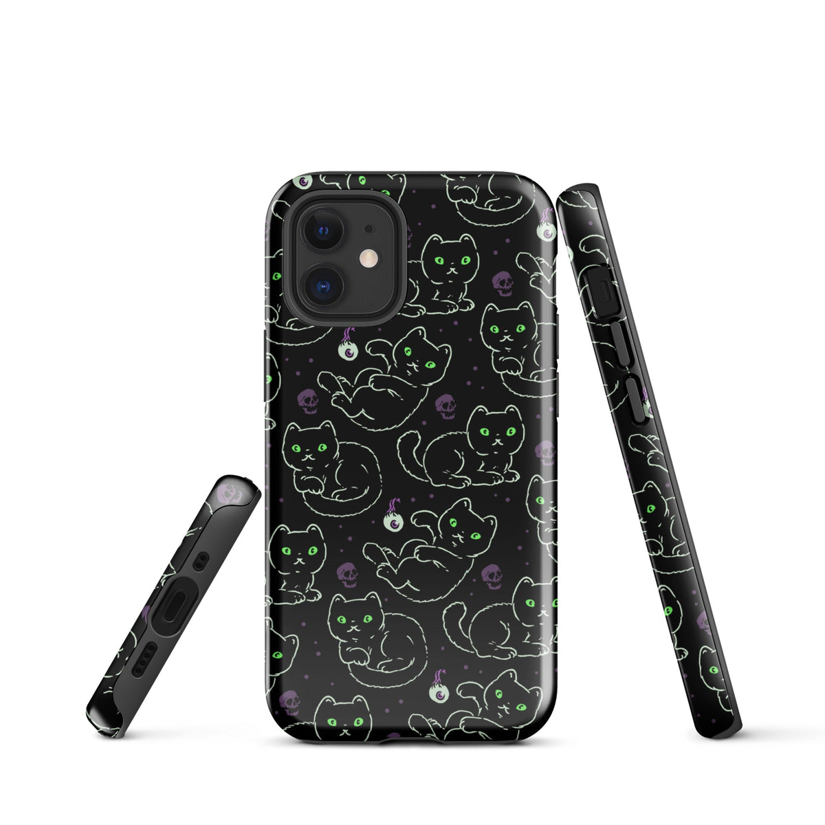 Black Cats iPhone Case