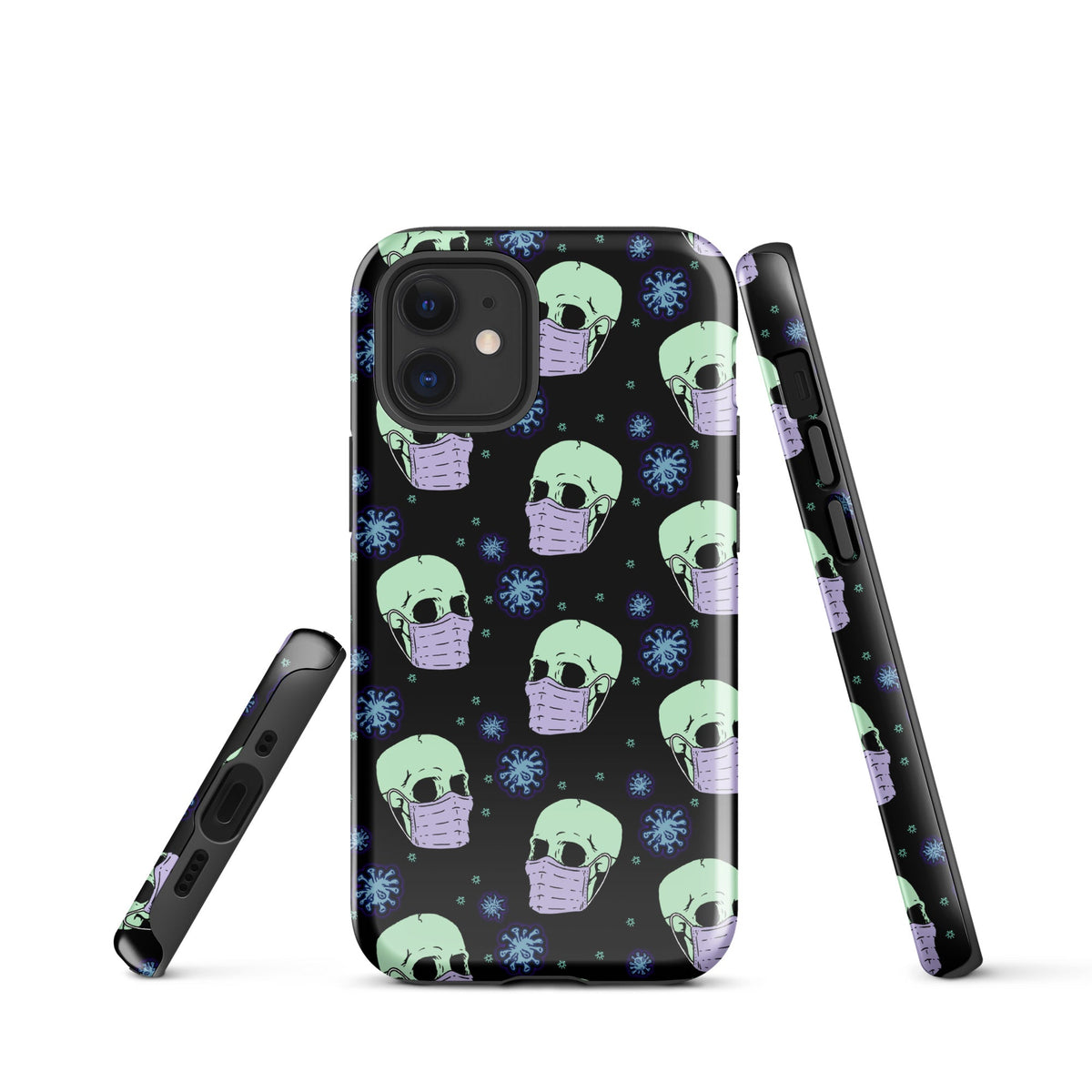 Virus Skull iPhone Case